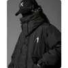 Mens Down Parkas Removível Unisex Masculino Casaco de Inverno Padding Puffer Jacket Heavyweight Mens Roupas Varsity Harajuku Hiphop High Street Michalkova 230922