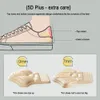 Shoe Parts Accessories 4Pcs Heel Stickers Protectors Sneaker Shrinking Size Insoles Antiwear Feet Pads Adjust High Cushion Inserts 230921