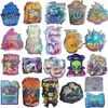 3.5G Die Cut Shape Mylar Bag med botten Jooze 2023 New Flower Pack Fumi Cookie Runtz ryggsäck Boyz skämt upp anpassat tryck