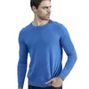 メンズのセーターの男性編みカシミアセーター100％メリノウールオンの長い濃厚なプルオーバーマン冬の秋のジャンパー服230922