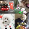 جوارب الكلب من Yuexuan Designer Pet Dog ، أغطية القدم ، جوارب قطنية مضادة للانزلاق ودافئة ، جوارب عيد الميلاد Santa Cat Cate 4 Dog Foot Coverns Christmas Pet Socks