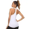 LU-518 Zomer nieuw sexy fitness sportvest dames Europa en de Verenigde Staten yoga terug mouwloos T-shirt