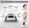 5 IN 1 Laser 980nm diode laser vascular removal spider vein removal machine 980 nm Nails fungus removal Physiotherapy skin rejuvenation ICE compress machine for sale