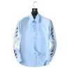 Chemises habillées pour hommes Mode d'affaires Casual À Manches Longues À Carreaux Designers Chemise Marques Hommes Printemps Couleur Unie Formel Vêtements De Luxe Taille Asiatique M-3XL 763008420