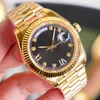 Orologi da donna di design di lusso Quadrante in oro con diamanti Movimento meccanico automatico da 36 mm Orologi da uomo casual di moda Montre De Luxe Dhgate Gift Watch Factory