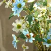 Fleurs décoratives fleur artificielle de qualité supérieure en plastique marguerite plante verte pour mariage fête d'anniversaire jardin El salon arrangement