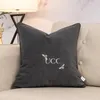 Mens Cotton Designers Fashion Throw Pillows High Quality Cushion Household Items Decorative Letter Printed Home Furnishings Womens Oreiller 588