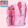 Sacs d'école Sac à dos en nylon imperméable pour enfants Sac à poches multiples Sac à dos de voyage pendentif mignon Sacs à dos de grande capacité 230921