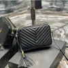 Lüks el çantası omuz çantası tasarımcısı Lou Quilted deri kamera çantası moda tüm bir arada bayan makyaj çantası çantası alışveriş alışverişi toptan