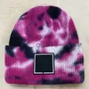 Beanie/Skull Caps Sticked Hats For Women Winter Men's Multicolor Designer Beanie Hat Ladies Street Trends Sports Beanies Caps X0922