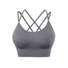 Completo da yoga Spalline sottili Reggiseno sportivo incrociato sulla schiena Intimo fitness da corsa ad asciugatura rapida Europeo e taglia N Plus