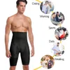 Bacak şekillendirici erkekler vücut karın kontrol şortları Shapewear göbek kuşak boksör brifing yüksek bel zayıflama iç çamaşırı sıkıştırma külot 230921