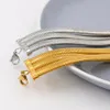 Chokers 18k verguld roestvrij staal Punk kettingen Vintage zigeuner elastische meerlaagse choker voor dames meisje mode esthetische sieraden 230921