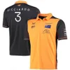 Herren-T-Shirts 2024 McLaren F1 3D-Druck Formula Racing Herren-Poloshirt, übergroßes Sportbekleidungs-Sommeroberteil. Hochwertige Kleidung