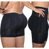 Mens Boxers Underpants Underwear Black Padded Butt Enhancer Booty Booster Molded Boyshort Underwear Boxer S-3XL 3xl285E