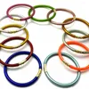 Bangle Colorido PVC Silicone Pulseira Magnética Para Mulheres Senhora Brilhante Strass Simples Bangles Meninas Belas Jóias 2023 Presentes