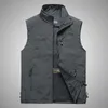 Heren Vesten FGKKS Lente Mannen Vest Outdoor Leisure Effen Kleur Vest Jonge Middelbare Leeftijd Pography Vissen Casual Jas Mannelijke 230921