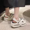 Tamancos chinelos de moda feminina Charms de verão Alta qualidade para meninas sandálias ao ar livre Senhoras Sexy Sapatos 230922