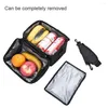 Dinnerware Unisex Large Insulated Lunch Pouch Bag Thermal Cool Storage Holder Tote Carry Box Adult Kids Men