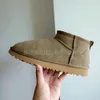 Australia Tasman piattaforma Tazz pantofole scarpe firmate da donna mini stivali da neve ugge inverno caviglia morbida e confortevole pelle di pecora tenere al caldo casa pantofole di peluche all'aperto