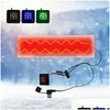 Bandanas USB ElectricsCarf Pad For Men Women Winter Outdoor Cam Handing Electric Heat Hal Warmer Watertofat Drop Delivery Fashion A DHJK4