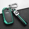 ناعم تغطية السيارة Cover Cover Case Pocket لـ Kia Sportage Ceed Sorento Cerato Forte 2018 2019 Smart Key Case Associory304c