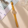 Relógios de pulso relógios femininos moda pulseira de couro quartzo simples senhoras presente relógio relojes para mujer gota