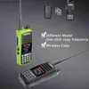 Talkie-walkie ABBREE AR-730 6 bandes Amateur Ham Radio bidirectionnelle 256CH bande aérienne talkie-walkie NOAA VOX USB SOS LCD couleur Scanner de police Aviation HKD230922