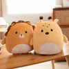 Oreillers en peluche Coussins 40 cm Kawaii animaux oreiller en peluche mignon crabe dinosaure cochon Panda mignon Peluches poupées doux enfants bébé jouets chambre décor cadeaux 230922