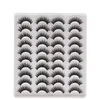 False Eyelashes 20 pairs natural Thick false eyelashes long makeup 6d mink eyelashes eyelash extension mink eyelashes for beauty 230921