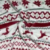 毛布の厚いヘラジカ3D印刷フランネル毛布メリークリスマススローブランケットソフトウォームシェルパダブルレイヤーふわふわスノーフレークブランケットHKD230922