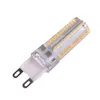 100pcs g9 g4 biały/ciepły 3W 3014 2835 SMD 64LEDS AC110V-130V AC220V-240V Lampa Lampa Lampa żyrandola 360 Kąt wiązki DHL Statek 12 LL