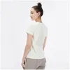 Yoga Outfit Vrouwen Fitness T-shirt Nieuwe Stijl Sport Tops Gym Korte Mouw Top Mesh Sportkleding Drop Levering Buiten benodigdheden Dhwsa