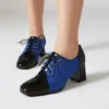 Dress Shoe Shoes 2023 Autumn High Heel Women Cross Strap Splice Trendy Office y Size 43 Dropshopping 231017
