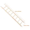 Other Bird Supplies Hamster Climbing Ladder Parrot Wooden Creative Hanging Bite-resistant Cage Plaything Playthings