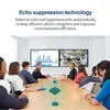 Microfoons USB Draadloze videoconferentie-luidspreker Ingebouwd 4 hifi-luidsprekers 2 uitbreidingsmicrofoons 360° stemopname Ruis Duurzaam