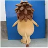 Halloween Cute Lion Mascot Costume Handmade Suits Party Dress Outfits Clothing Ad Promotion Carnival