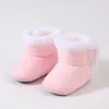 Erste Wanderer Geboren Baby Warme Stiefel Winter Säugling Kleinkind Mädchen Jungen Schuhe Weiche Sohle Anti-rutsch 2023 Kinder Pelz schnee Booties