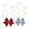 Bakning mögel bow bowknots forma cookie cutter mögel fondant kakedekoration verktyg cupcake mini dekorera mögel bakverk