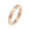 50% de desconto 6mm titânio aço prata amor anel masculino e feminino anel de ouro rosa para amantes casal anel para presente 2pcs282q