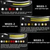 Huvudlampor induktion Strålkastare COB LED-sensorhuvudlampa Inbyggd batteri ficklampan USB-laddningsbar huvudfackla 5 Ljuslägen för strålkastare HKD230922