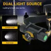 Head lamps BORUIT D20 Zoomable Mini Headlamp 3000LM Powerful LED Headlight USB Charger 18650 Battery Head Torch Camping Hunting Flashlight HKD230922