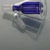 Bouteille de collecteur de fumée en verre bleu mâle de 14mm, joints de 14mm, collecteur de fumée NC en verre/bouteille de collecteur de fumée NC à 5 bras, approvisionnement d'usine