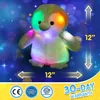 Bambole di peluche 33 cm LED Luce bambola di peluche morbido carino incandescente luminoso animali di peluche per ragazze regalo di compleanno cuscini di peluche per dormire 230921