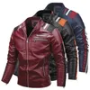 Hommes en cuir Faux Style Punk veste PU hommes mode vêtements automne manteau moto artificiel de haute qualité 230922