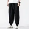 Pantaloni da uomo Kimono stile giapponese Harajuku Yukata Pantaloni Harem larghi stampati casual Costume maschile tradizionale asiatico Giappone Gioventù da uomo