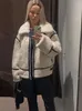 Pelliccia da donna finta risvolto patchwork cerniera cappotto da donna manica lunga cintura di pelliccia giacca da bici femminile top 2023 autunno inverno chic capispalla casual