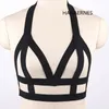 Suspenders HANAERNES Party Favor Punk Clothes Women Lingerie Party Dance Pastel Goth Bustier Crop Top 230921