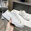 2024 Designer Sole Dissolve Canvas Shoes Washed Style MMY Casual Shoes Mihara Women Sneakers Vintage Lace-up Yasuhiro Black White Solid Men Outdoor Sneaker