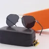 La dernière monture en métal tendance avec un design haut de gamme pour des lunettes de soleil classiques résistantes aux radiations.